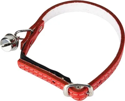 Produktbild von Beeztees - Katzenhalsband - inkl. Glocke - rot - 23,5-28 cm