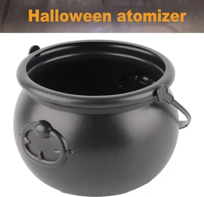Produktbild von Halloween-Hexenkessel mit farbwechselnden 12 LEDs, Lichtern für Zuhause, Outdoor, Veranda, Party-Dekoration