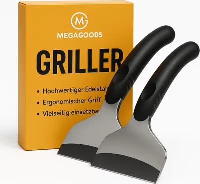 Produktbild von 2er-Set Eiskratzer Auto Schneeschaufel Winter Scheibenreiniger DE.