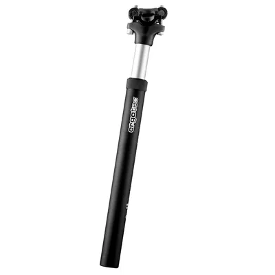 Produktbild von Ergotec Gefederte Patentsattelstütze SP-5.0 Aluminium Ø=316mm L=350mm schwarz