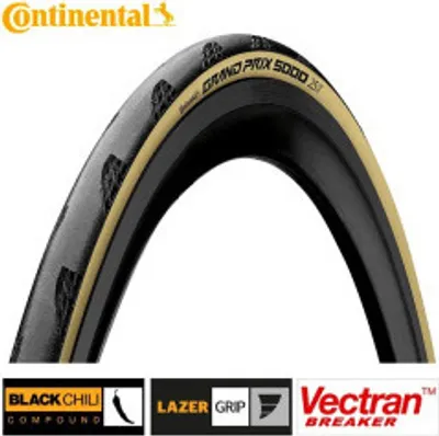 Produktbild von Continental Rennrad-Reifen Grand Prix 5000, 700x25C 25-622 creme