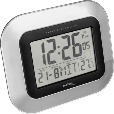 Immagine prodotto di Techno Line WS 8005 - Sveglia - rettangolare - elettronica - da tavolo, adatta al montaggio a parete