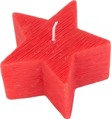 Produktbild von Verk 26233 Weihnachtsdekoration – Duftkerze „Stern“, weiß