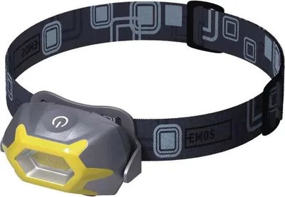 Obrázok produktu pre Emos P3532, Čelovka, Šedá, ABS umelá hmota, IP44, COB LED, 1 lámp
