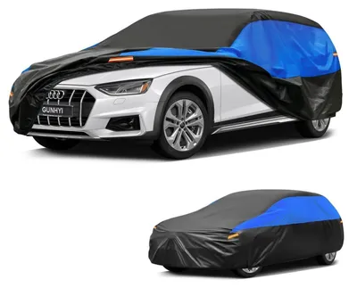 Immagine prodotto di Copertura impermeabile e traspirante per auto, compatibile con Audi A4 Avant, disponibile nei colori nero e blu
