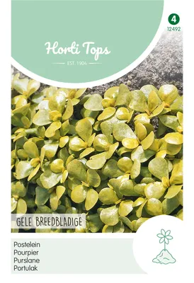 Produktbild von Portulak Gelber Breitblättriger | Portulaksamen von Hortitops [MHD 12/2024]