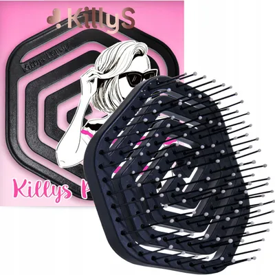 Obrázok produktu pre KillyS Mini Kefka na rozčesávanie vlasov ružová