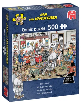 Produktbild von Jan van Haasteren - Wer ist der Nächste? - Puzzle 500 Teile