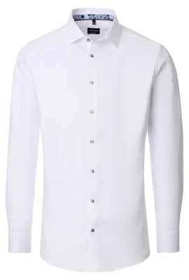 Produktbild von VENTI Herren Businesshemd Langarm Kent Modern-Fit Weiß 36