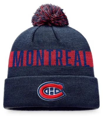 Produktbild von Montreal Canadiens NHL Fanatics Fundamental Mütze Navy