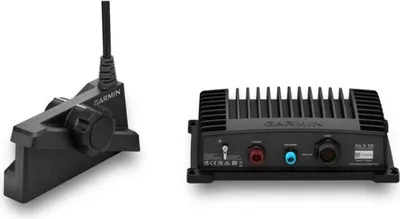 Produktbild von Garmin Fishfinder LiveScope™ Plus System mit GLS 10™ Echolot Black Box und LVS34 Geber