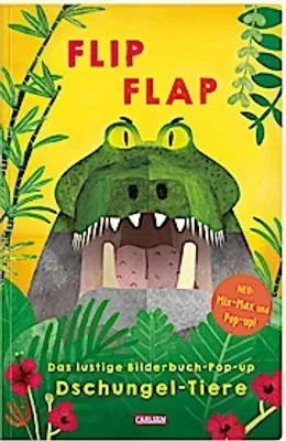 Produktbild von FLIP FLAP Das lustige Bilderbuch-Pop-up "Dschungel-Tiere"