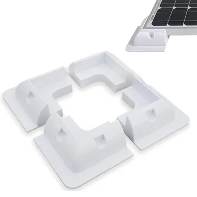 ABS-Solarhalterungen, 4 Stück, Set für Wohnmobil & Boot