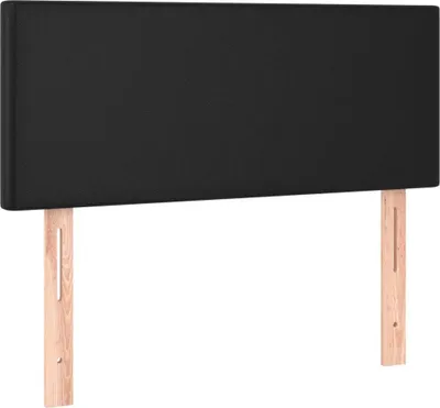 Produktbild von Kopfteil Schwarz 100x5x78/88 cm Kunstleder