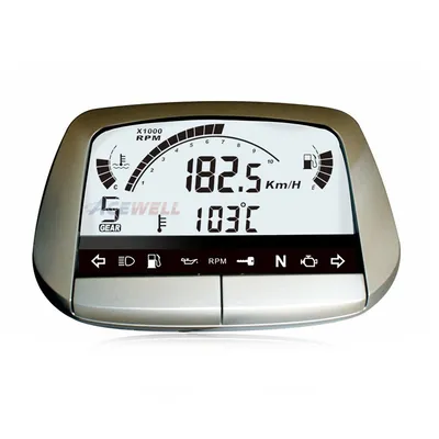 Produktbild von Multi Digitalinstrument ACE-5854-HS silber