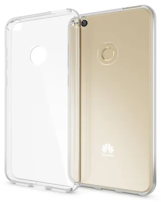 Produktbild von NALIA Hülle "GLAZE" für Huawei P8 Lite (2017) - Klare TPU Schutzhülle, Anti-Gelb, Schlank & Leicht - Transparente Handyhülle