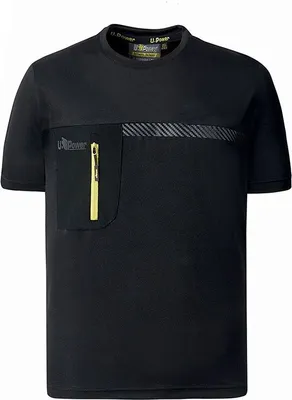 Immagine prodotto di Maglietta U-Power Christal, colore: nero carbone, taglia: M