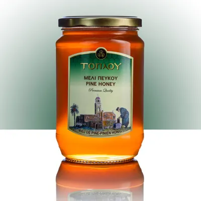 Produktbild von SI-MEL SAVIDAKIS 12300 - “Toplou” Pinien-Honig 950g von Kreta