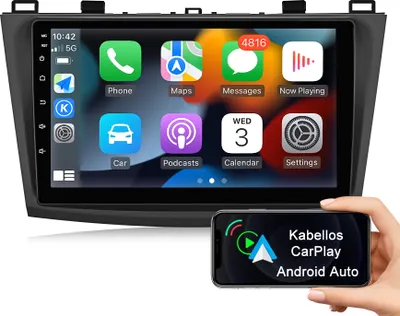 Obrázok produktu pre carplay 9''Für Mazda3 2010-2013 android12 Autorádio GPS Sat Navi FM WIFI Bluetooth USB DAB+ 2+32G