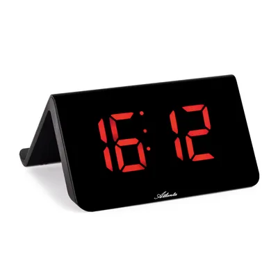 Image de Atlanta 2605 Horloge de bureau multifonctionnelle avec fonction de chargement sans fil