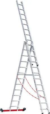 Produktbild von Euroline Premium 30778 Mehrzweckleiter 3-teilig 3x12 Sprossen