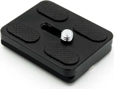 Image de INF Accessoire de tête de trépied en alliage d'aluminium rapide pour trépiedPolyuréthane50 Le noir
