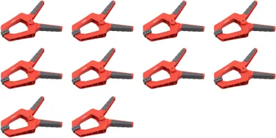 Produktbild von Meister Federzwinge 100 mm Spannweit 10 Stück Profi-Leimzwinge Universalklemme