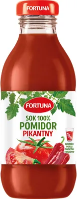 Obrázek produktu pro Fortuna pikantní rajčatová šťáva 300 ml