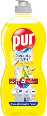 Produktbild von Pur Secrets of Chef Zitronenspülmittel, 450 ml