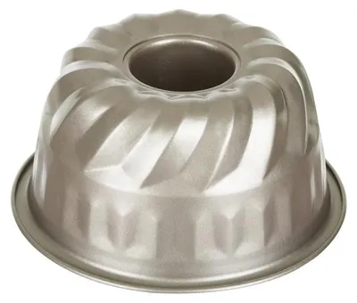 Bundt-Kuchenform 17,5 cm, antihaftbeschichtet, beige