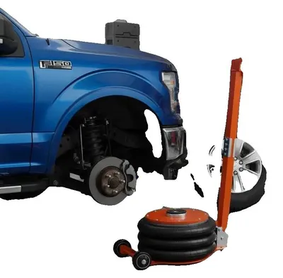 Obrázek produktu pro Hydraulický zvedák, nosnost 5 tun, nastavitelná výška, černý