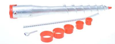 Obrázek produktu pro Aqbau® Držák slunečníku kovová zemnící zásuvka zemnící trn slunečník šroubovací objímka