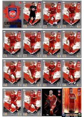 Obrázek produktu pro Topps Match Attax Bundesliga – 2023/24 – Balíček týmu – 1. FC Heidenheim 1846