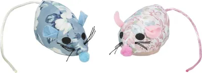 Produktbild von Trixie Maus aus Stoff - 4,5 cm