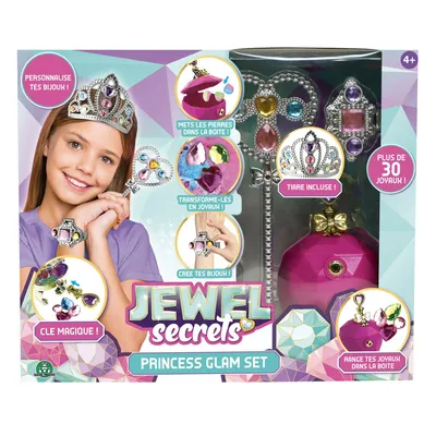 Image de Bijoux pour princesses avec une boîte à bijoux magique
