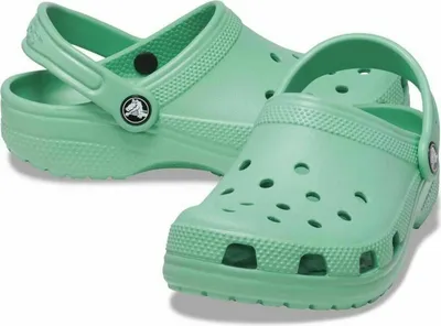 Produktbild von Strandclogs Crocs Classic grün Kinder - 19-20