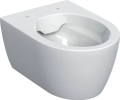 Produktbild von Geberit iCon Wand-WC Tiefspüler, verkürzte Ausladung, geschlossene Form, Rimfree