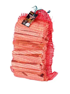 Produktbild von Anfeuerholz im Sack getrocknet Anzündholz Mischholz Nadelholz Brennholz