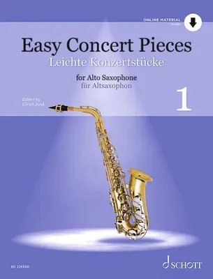 Obrázek produktu pro Leichte Konzertstücke Band 1. Alt-Saxophon und Klavier.