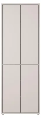 Produktbild von Stauraumschrank >ALICE SPRINGS< in Sandfarben - 74,5x214,3x34,9cm (BxHxT)