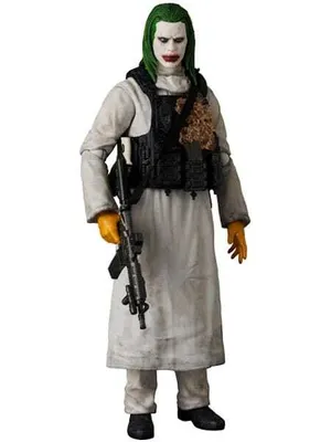 Zdjęcie produktu dla DC Comics MAFEX Figurka Jokera Zacka Snydera z filmu Liga Sprawiedliwości. 15 cm