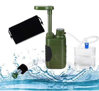 Immagine prodotto di Filtro per l'acqua da esterno, ideale per situazioni di sopravvivenza