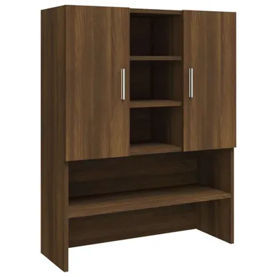 Produktbild von vidaXL Waschmaschinenschrank Braun Eichen-Optik 70,5x25,5x90 cm