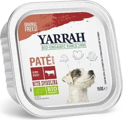 (DLA PSA) PASZTET Z KURCZAKA Z ALGAMI MORSKIMI BIO 150 g - YARRAH