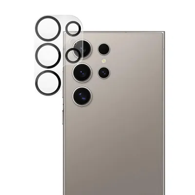 Produktbild von alkaya. Samsung Galaxy S24 Ultra Linsenschutz, Kameraschutzglas, Handykameraschutz - Transparent