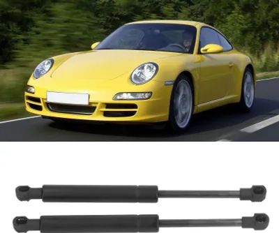 Immagine prodotto di 1 coppia di supporti per cofano motore 99751155101, supporto leggero e resistente, barra di copertura anteriore, adatto per 987 997