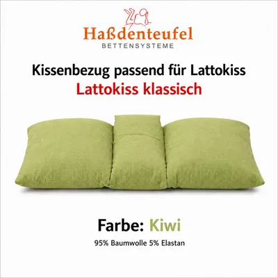 Produktbild von Kissenbezug passend für Lattoflex Lattokiss 35 × 80 cm, KI-generiertes Bild