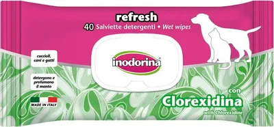 Produktbild von Inodorina Erfrischen Sie Inodorina Clorexidin 40 PC (Chlorhexidin) 1OP.