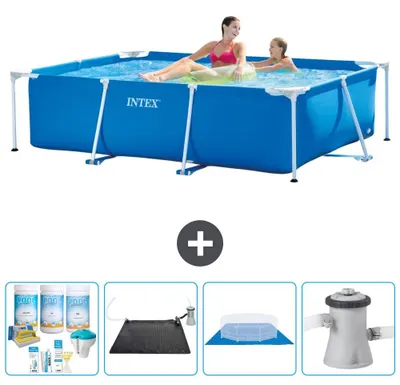 Obrázok produktu pre Obdĺžnikový bazén s rámom – 220x150x60 cm – 5-dielny – S20816