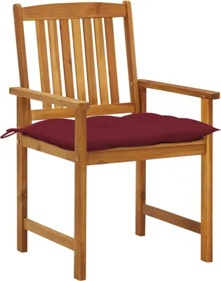 Immagine prodotto di vidaXL Sedie da giardino con cuscini 8 pz. Legno massiccio di acacia